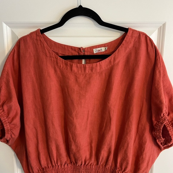 Faherty Cala Linen Top - Picture 6 of 8